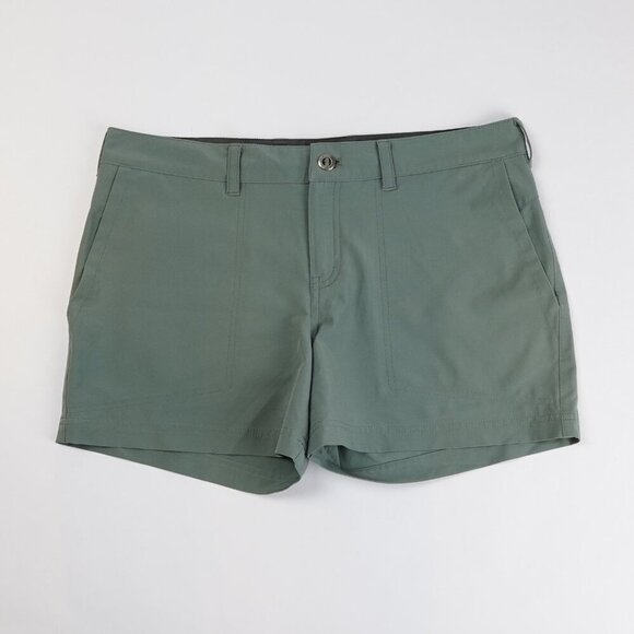 Patagonia Happy Hike Shorts Hemlock Olive Green - Size 10 - Picture 1 of 8
